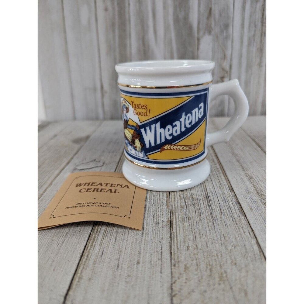 The Corner Store Porcelain Mug Collection Wheatena Cereal Franklin